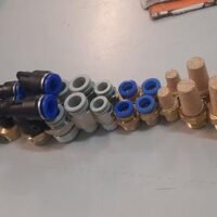 BSL-02 Peredam Suara Knalpot Pneumatic Silencer Brass BSL 02 KF79