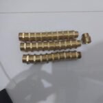 Double nepel double nipple 3/8" x 1/2" drat cowok 3/8 ke drat 1/2 KH12