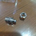 8 mm Fitting pneumatic lurus Male Connector Selang 8mm Drat 1/8" KJ29