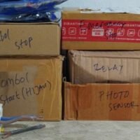 E3JK-R4M1 AC DC Relay output Retroreflective Photoelectric Sensor OC46