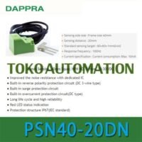 PSN40-20DN PSN40 20DN PSN4020DN NPN Inductive Proximity Sensor PR17 untuk aplikasi otomasi industri PSN40, PSN40, PSN4020DN
