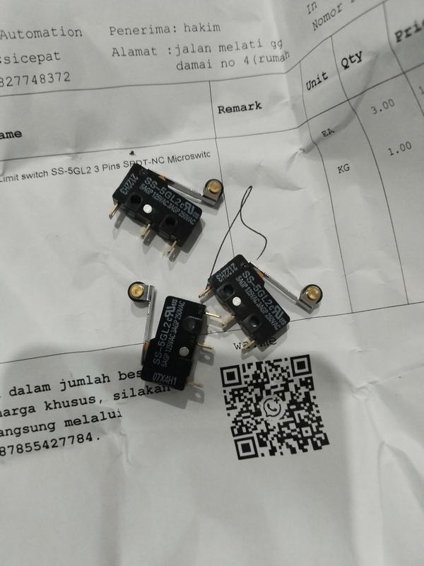 Omron micro Limit switch SS-5GL2 3 Pins Microswitch DIY PA99