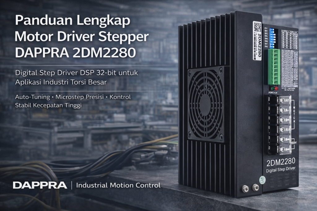 Driver Kb Panduan Lengkap DAPPRA 2DM2280 Motor Driver KB03 | Manual & Setting