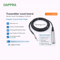 immersion type level transmitter 4-20mA 0-5m submersible level sensor