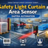 Safety Light Curtain dan Area Sensor DAPPRA Automation untuk conveyor system industri