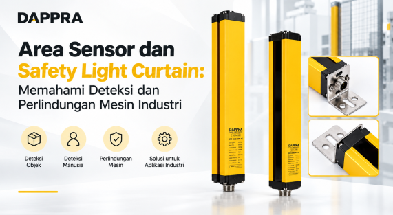 DAPPRA DPR Series Area Sensor dan Safety Light Curtain untuk deteksi dan perlindungan mesin industri