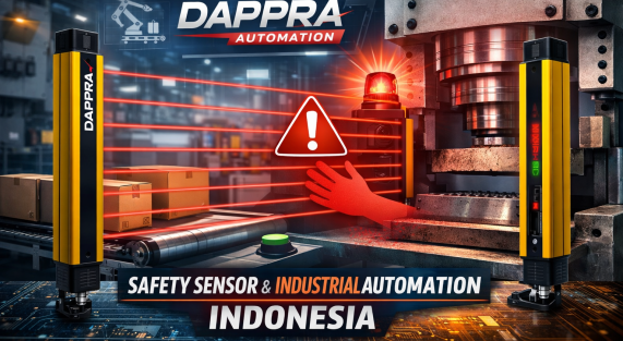 Cara Memilih Safety Light Curtain yang Tepat untuk Mesin Industri