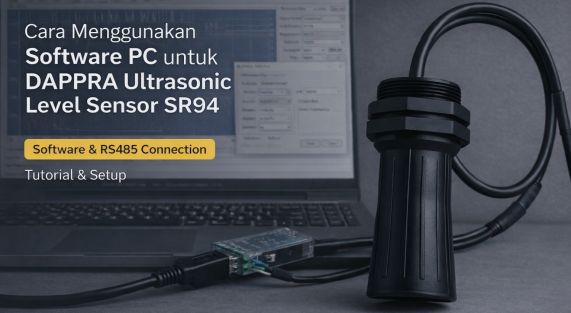 Cara Menggunakan Software PC untuk Ultrasonic Level Sensor SR94