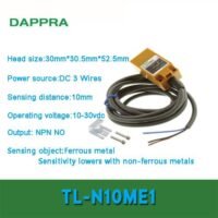 TL-N10ME1 TL - N10ME1 NO NPN Inductive Proximity Sensor PR76 untuk aplikasi otomasi industri TL-N10ME1, TL, N10ME1